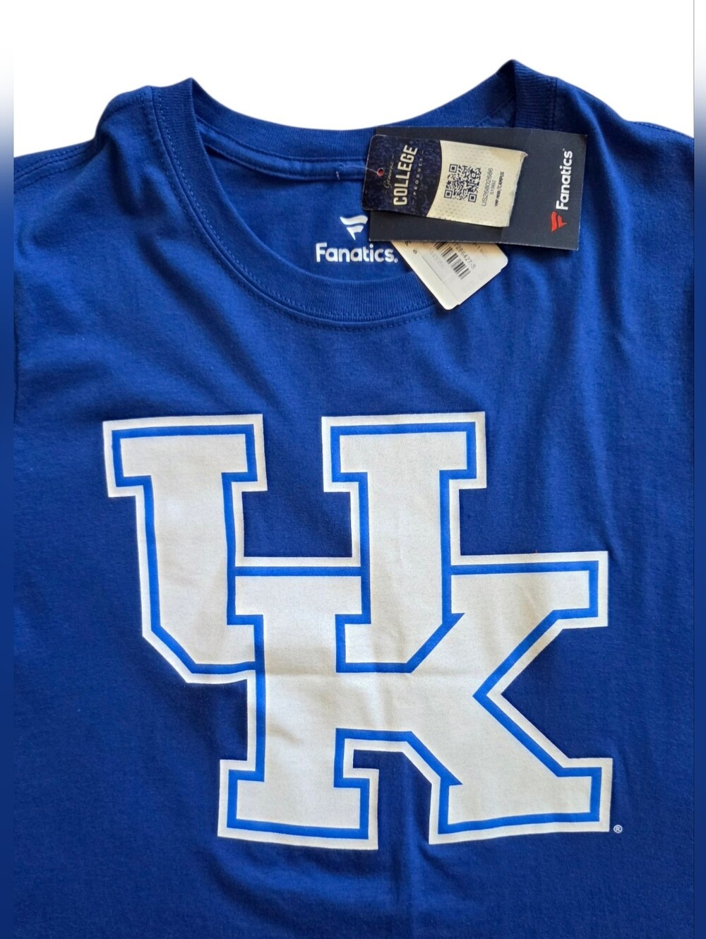 Kentucky Wildcats Small Blue Fanatics Brand New Collegiate Tee Shirt - Picture 3 of 8